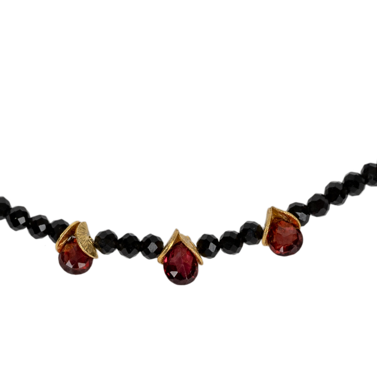 Collier Joanna aus Spinell und Granat shirinsehan.com