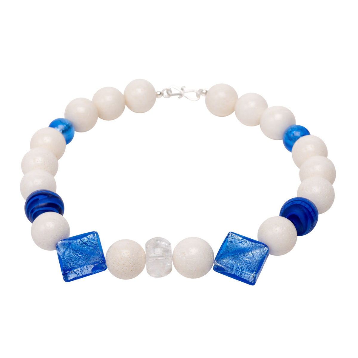 Schaumkorallen Collier Rianna Blau shirinsehan.com