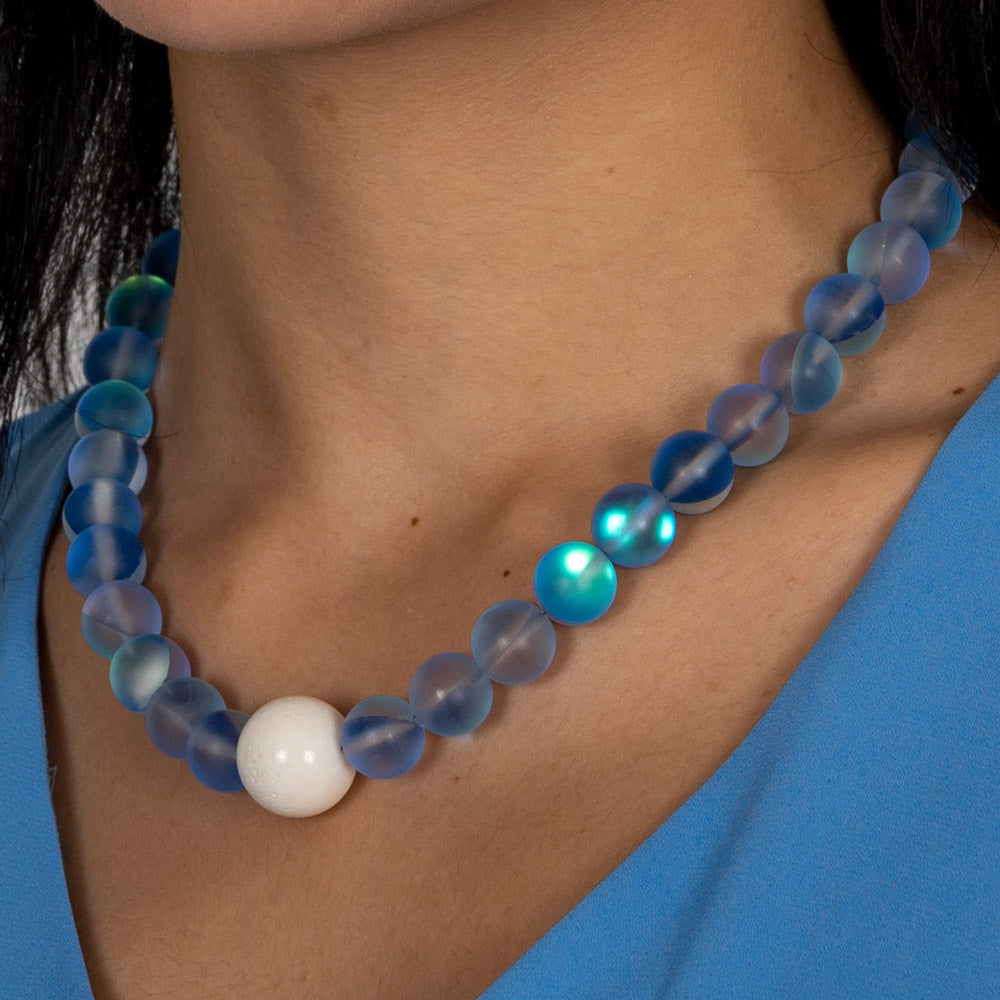 Collier Marietta Blau shirinsehan.com