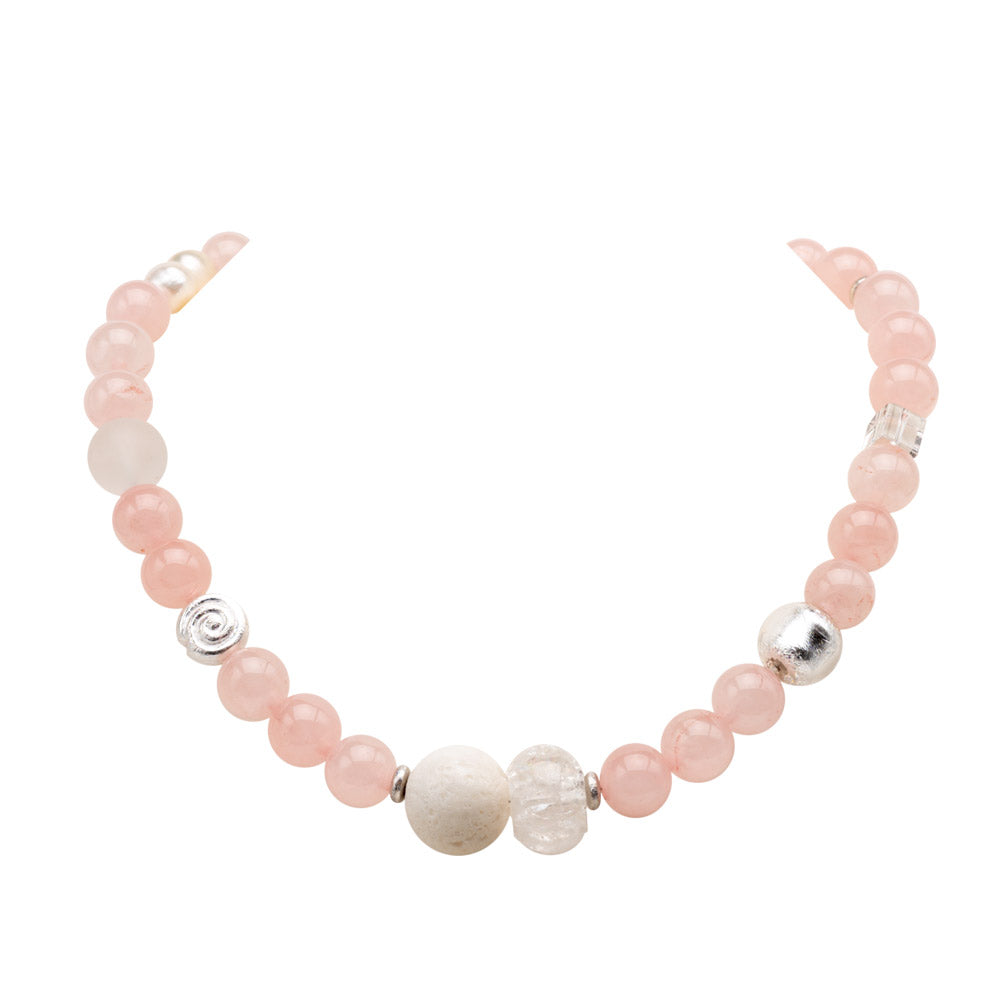 Rosenquarz Collier Mavis shirinsehan.com