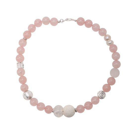 Rosenquarz Collier Mavis shirinsehan.com