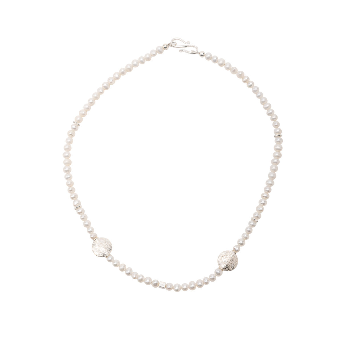 SĂĽĂźwasserperlen Collier Sia Silber shirinsehan.com