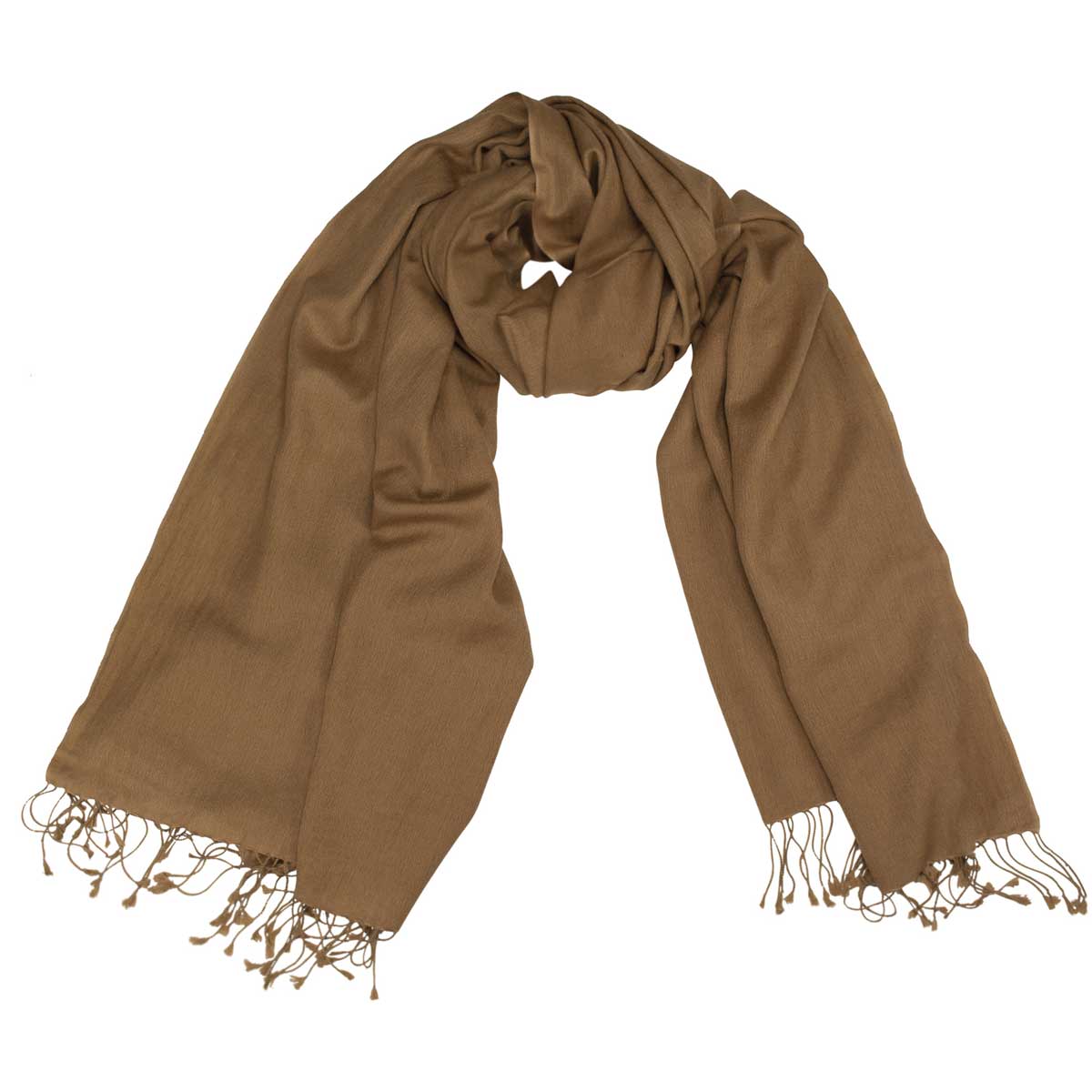 Cashmere Seide Schal Camel shirinsehan.com