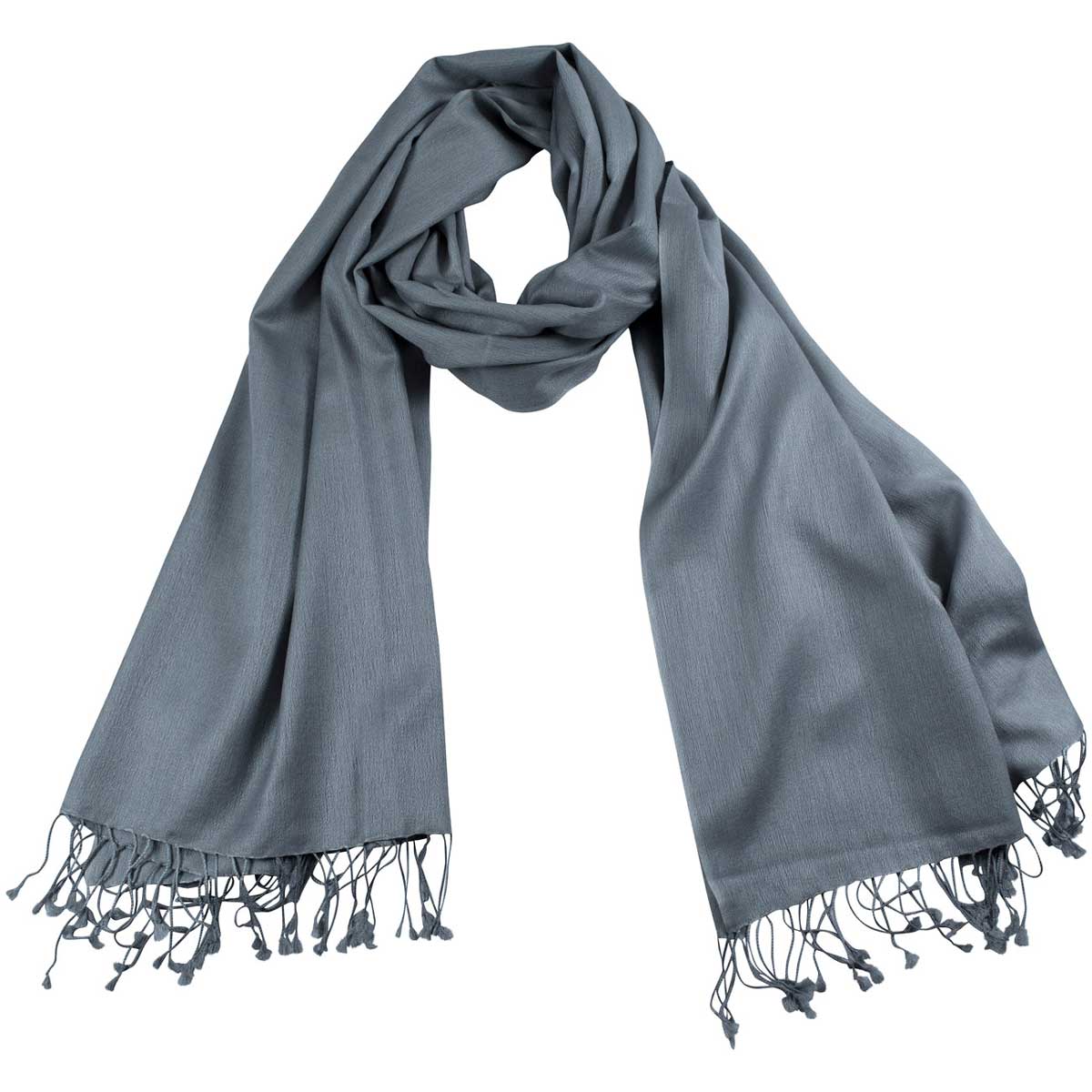 Cashmere Seide Schal Hellgrau shirinsehan.com