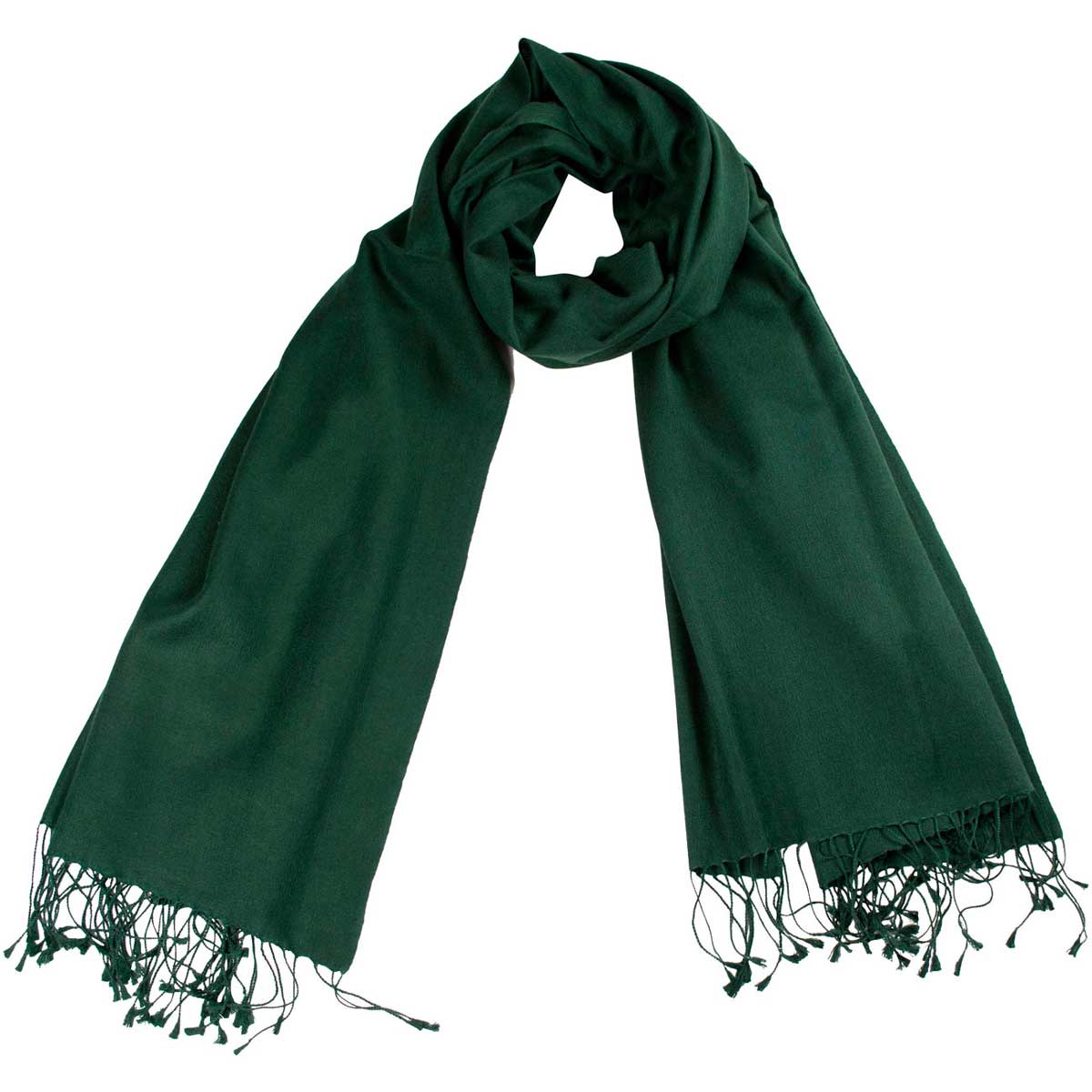 Cashmere Seide Schal Dunkelgrün shirinsehan.com
