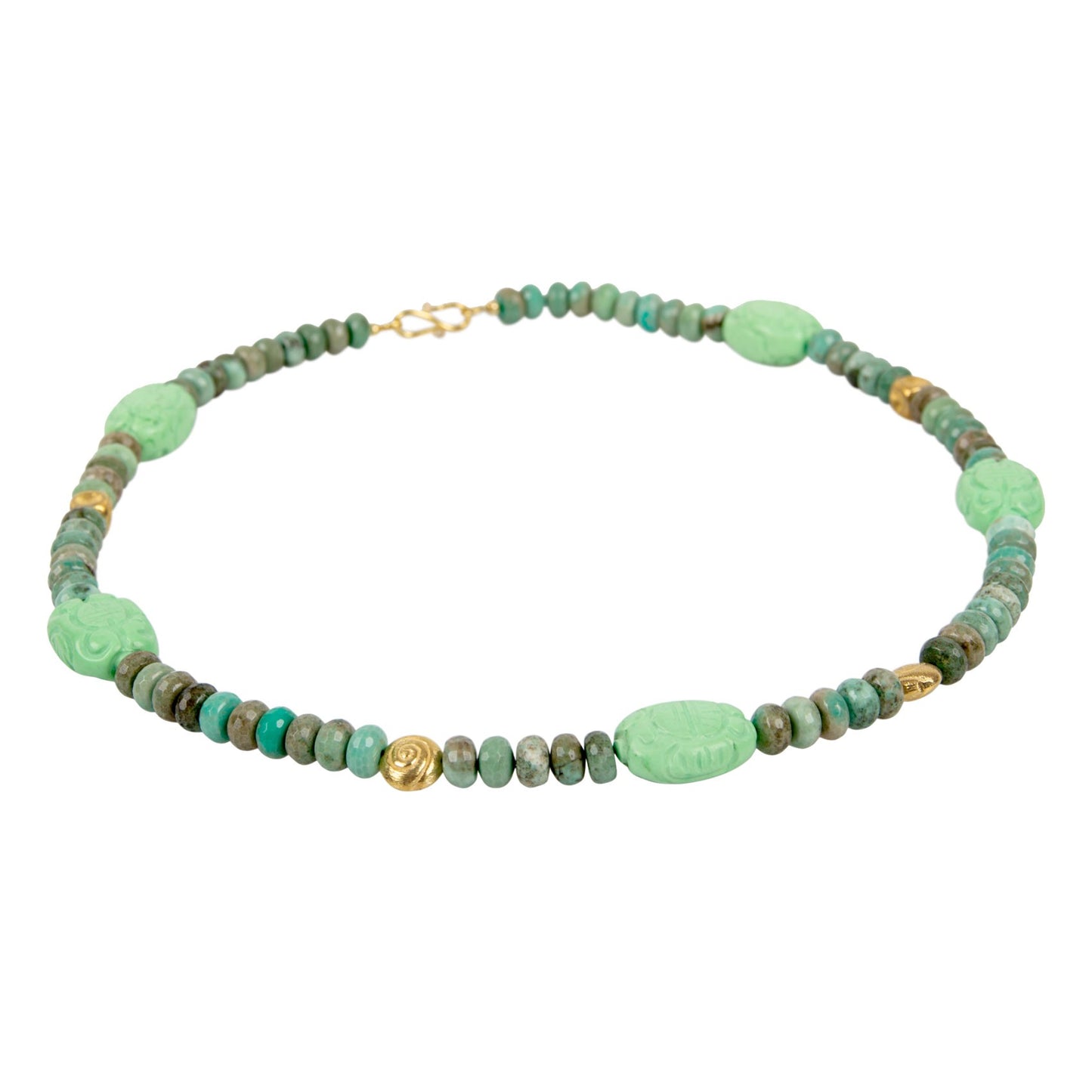 Lange Halskette Chrysopras Wisantia shirinsehan.com