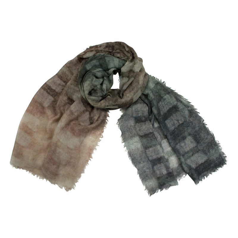 Bedruckter XXL Wollschal shirinsehan.com