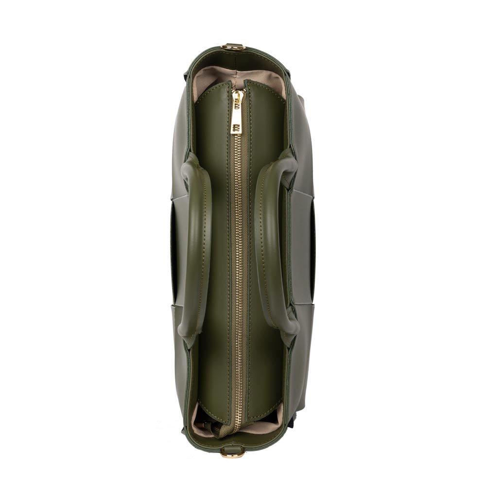 Henkeltasche Antonella Olive Grün shirinsehan.com