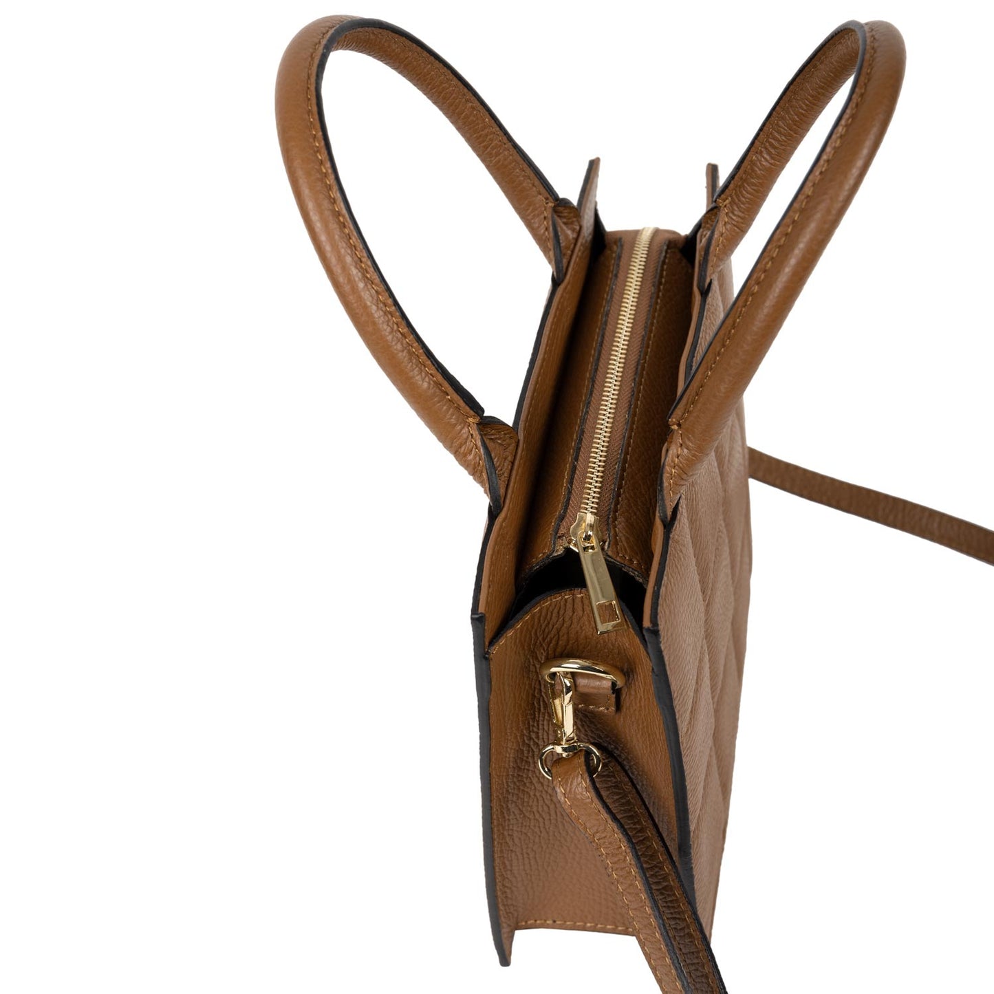 Henkeltasche Enrica Nougat shirinsehan.com