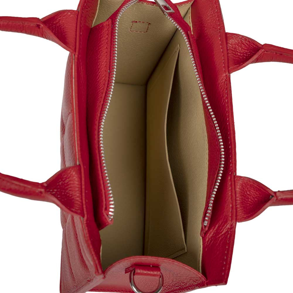 Henkeltasche Enrica Rot shirinsehan.com