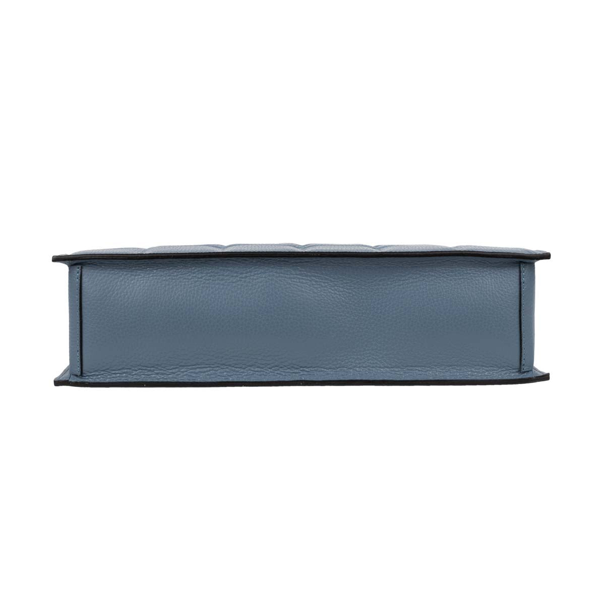 Business Tasche Tiziana Blau aus gestepptem Leder shirinsehan.com