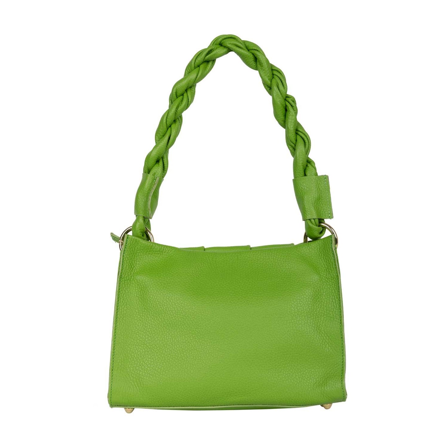 Handtasche Aurela Grün mit Raffungen shirinsehan.com