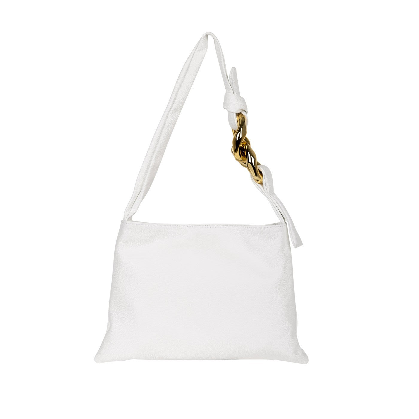 Leder Shopper Marina Weiß shirinsehan.com