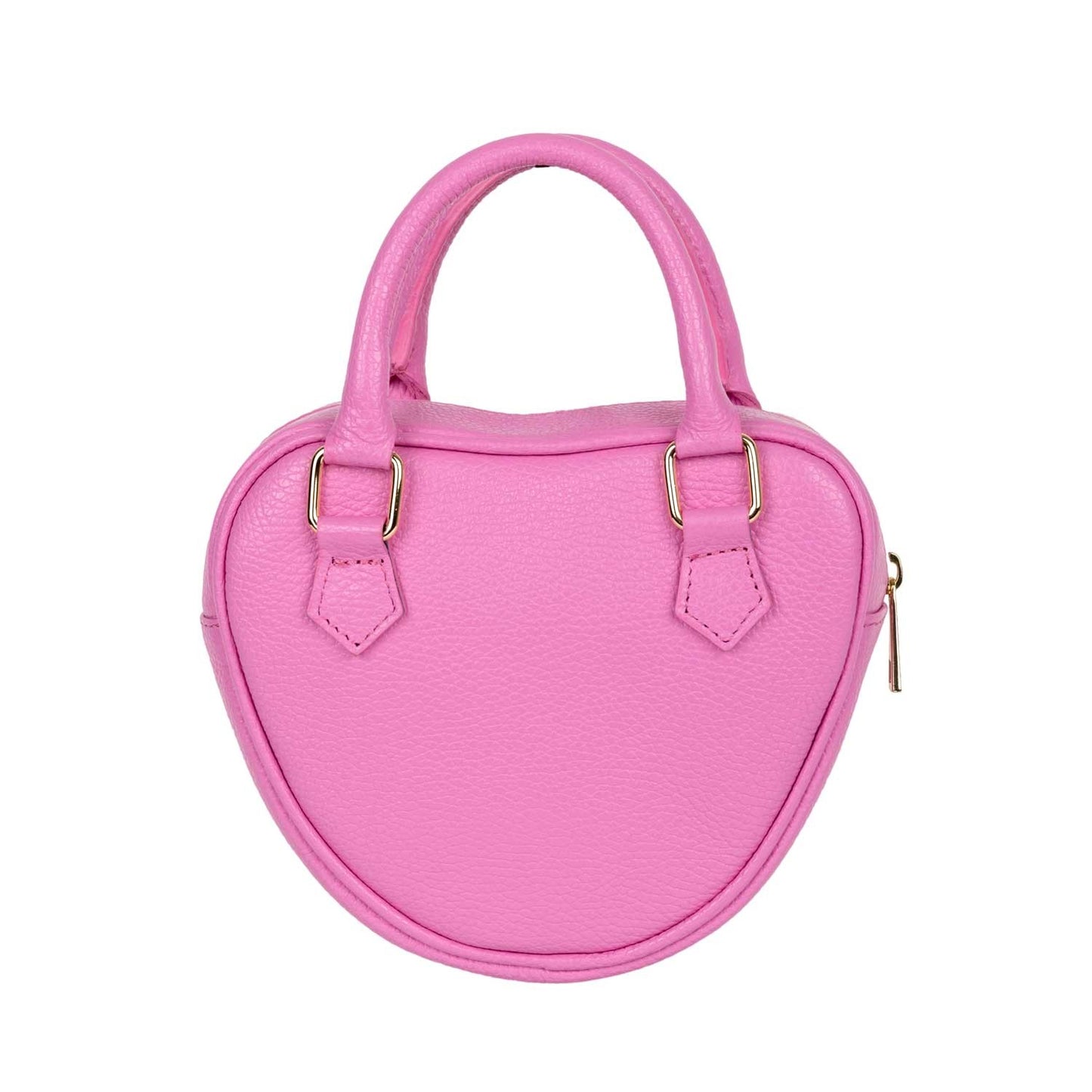 Schultertasche Paola aus Leder Pink shirinsehan.com