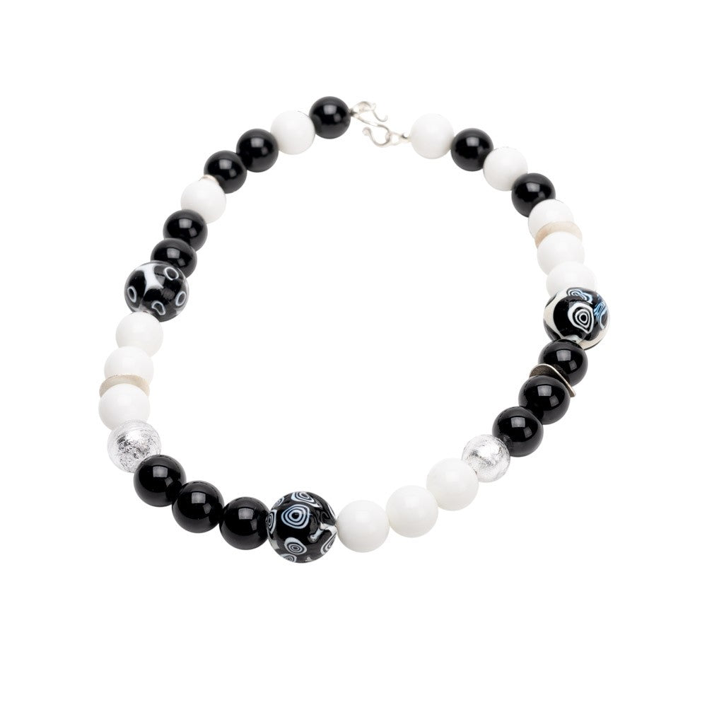 Onyx Collier Dinah Silber shirinsehan.com