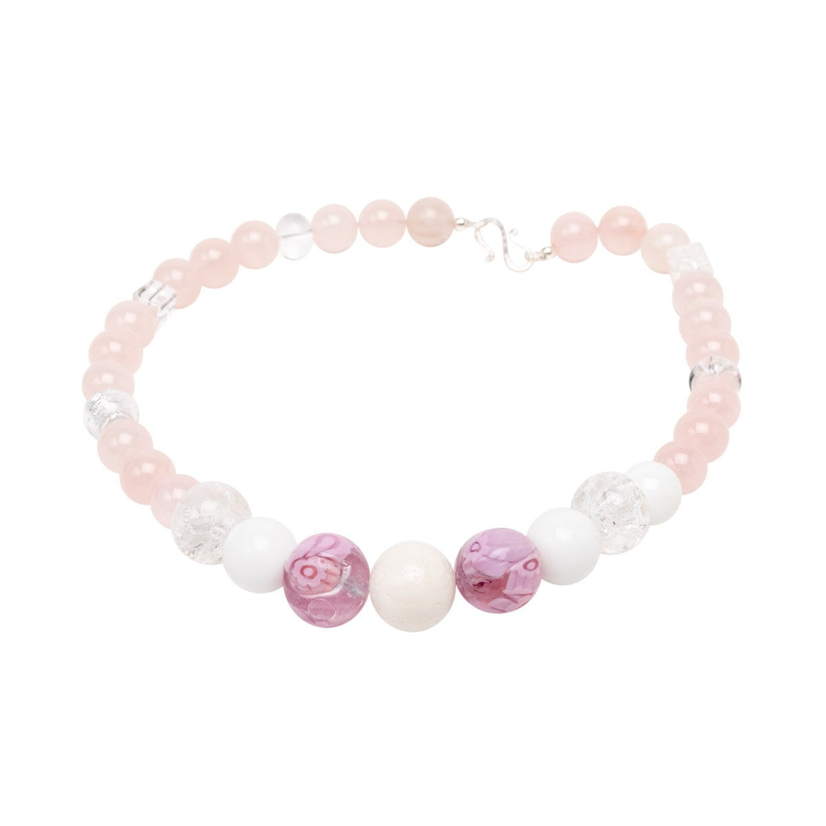Rosenquarz Collier Leona shirinsehan.com