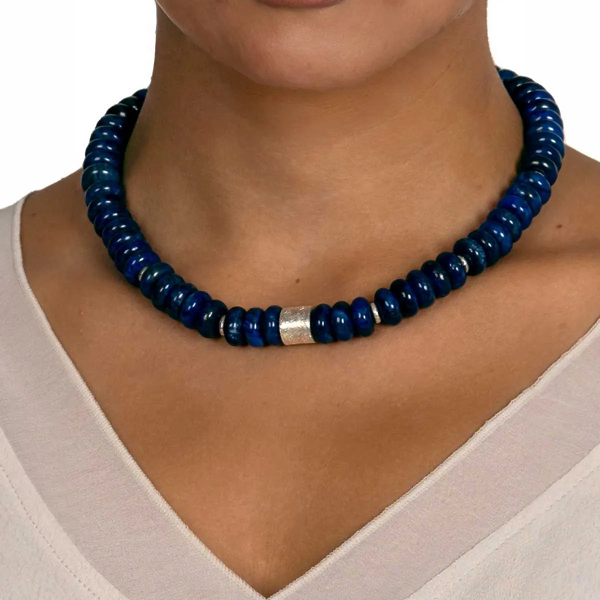 Lapislazuli Collier Tabea Silber shirinsehan.com