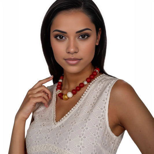 Collier Valerina Rot shirinsehan 176205.com