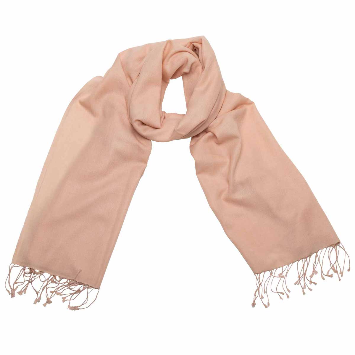 Cashmere Seide Schal Nude shirinsehan.com