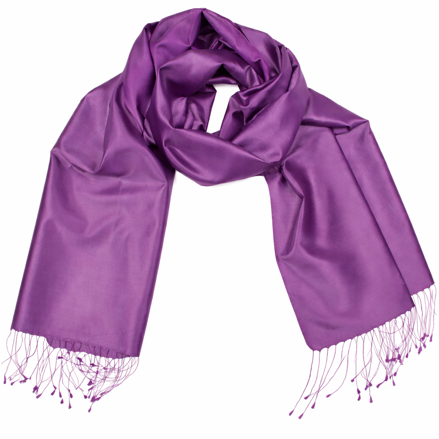 Seidenschal Larina Violett shirinsehan.com