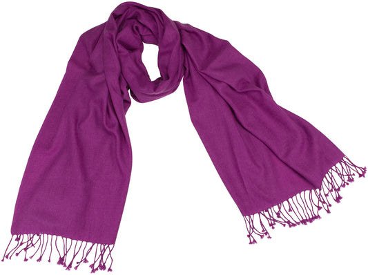 Handgewebter Cashmere Schal Viola shirinsehan.com