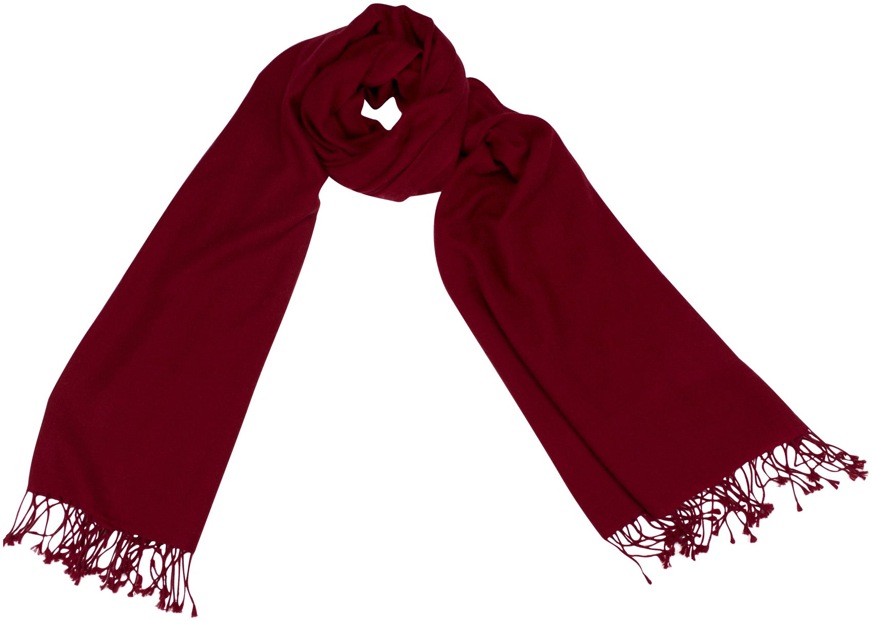 Kaschmir Schal Kirsch Rot shirinsehan.com