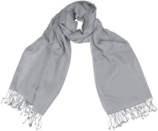 Handgewebter Cashmere Schal Diamant Grau shirinsehan.com